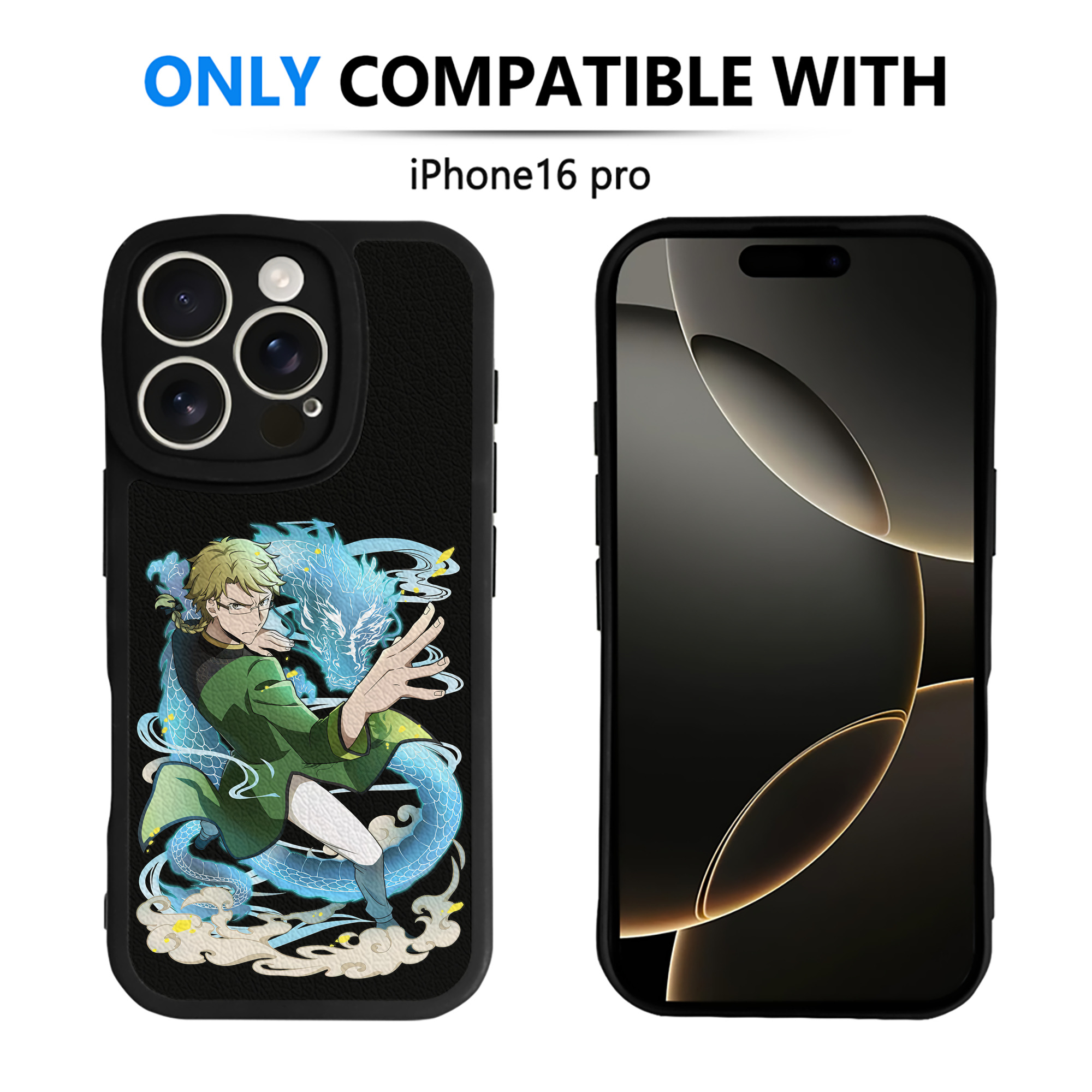 （画像用） 文豪ストレイドッグス Bungo Stray Dogs 【iPhone 16シリーズ対応】シリコンスマホケース（レザー調） 材質：シリコン